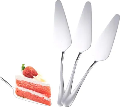 Immagine prodotto di Paletta per torte in acciaio inox - lucidata - 3 pezzi - 23 cm