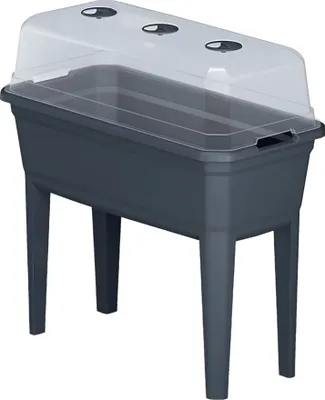 Obrázek produktu pro Prosperplast s.r.o. Sadbovač vysoký RESPANA PLANTER ECOLINE SET antracitová 74,9 cm