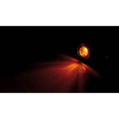 Produktbild von HIGHSIDER pro Akron-X LED Mini Indicator Gehäuse Schwarz / Linse Klar (Paar), Vorn & Hinten