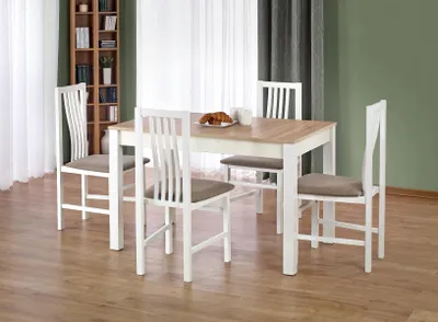 Obrázek produktu pro KSAWERY stůl 120x68 dub sonoma/bílá