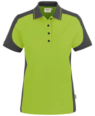 Produktbild von HAKRO Hakro Damen Poloshirt Contrast Performancer #239 Gr. L kiwi