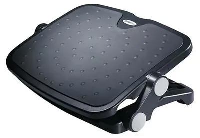 Immagine prodotto di StarTech.com Poggiapiedi da scrivania - Poggiapiedi ergonomico - Regolabile in altezza e angolazione - Poggiapiedi - Nero - per P/N: ARMSTS, ARMSTSCP1, ARMSTSCP2, ARMSTSL, ARMSTSLG