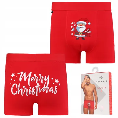 Obrázok produktu pre Pánske boxerky – spodné prádlo, veľkosť XXL – 1 kus – pánske boxerky na Vianoce