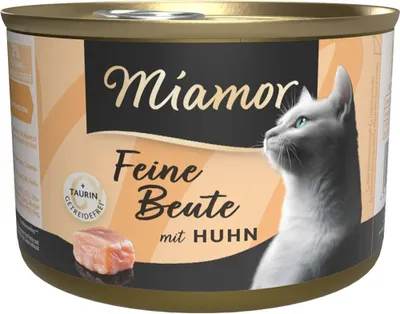 Obrázok produktu pre Miamor 74441, Dospelý, Kuracie mäso, 185 g, Bez obilnín, Neobsahuje sóju, Žiadne umelé farbivá