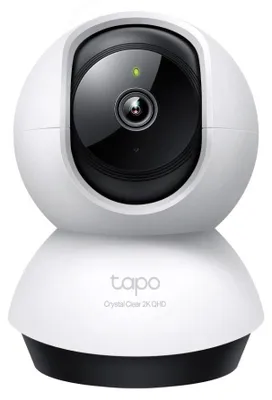 Obrázok produktu pre TP-Link Tapo C220, IP bezpečnostná kamera, Vnútorný, Bezdrôtový, Stôl, Biela, Čierna, Guľový