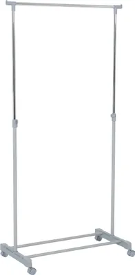 Produktbild von axentia Wäscheständer auf Rollen mit höhenverstellbarer Kleiderstange Metall (bis 170 cm)