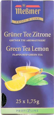 Produktbild von Meßmer Classic Moments Grüner Tee mit Zitronen Geschmack 43g