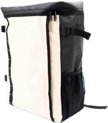 Produktbild von Vasad Allwetter-Rucksack – Schwarz/Elfenbein – 31 x 14 x 45 cm
