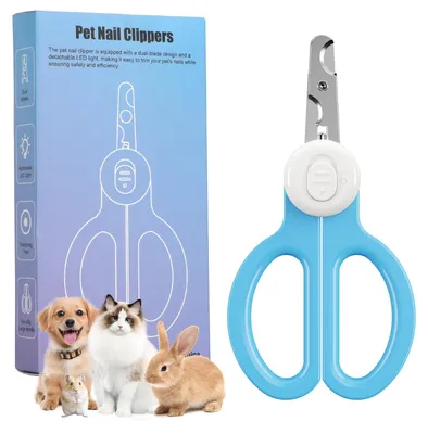 Produktbild von Euqvunn Krallenschere Katzen, Professional Krallenschere Kaninchen mit Doppelsch