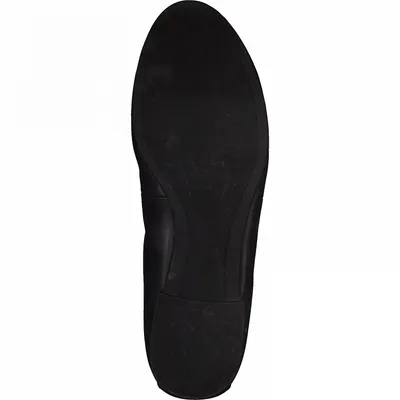 Produktbild von Tamaris Damen Schuhe Ballerinas Leder 1-22116-28, Größe:41 EU, Farbe:Schwarz