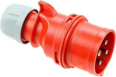 Zdjęcie produktu dla Gniazdo wtykowe Solera 902142a CETAC czerwone IP44 16 A 400 V powietrze