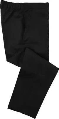 Produktbild von Dennys Unisex Kochhose, schwarz, elastischer Bund BC220 (XL) (Schwarz)