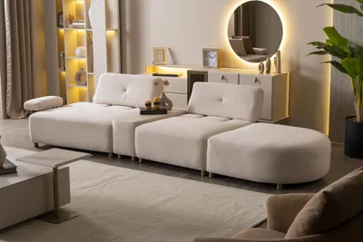 Zdjęcie produktu dla Stylowy zestaw do salonu Wszystko dla przytulności