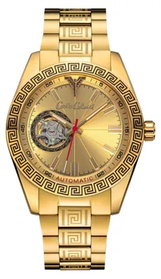 Produktbild von CARLO COLUCCI Herrenuhr Herrenuhr 100% Edelstahl gold onesize Herren 42 CC300-1, CC300-2, CC301-1, CC301-2, CC302-1, CC302-2, CC303-1, CC303-2