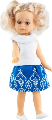 Zdjęcie produktu dla Paola Reina lalka Mini-Amigas Loli 21 cm - Modna lalka dla dzieci