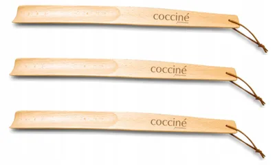 Produktbild von Coccine 3er-Set Holz Schuhanzieher Hochwertig 38 cm