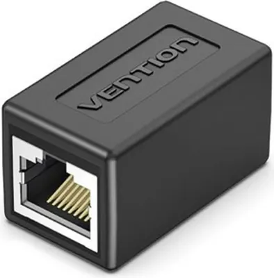 Produktbild von Vention IPVB0, Adapter, Polyvinylchlorid (PVC), Schwarz, RJ-45, 21,4 mm, 37,2 mm