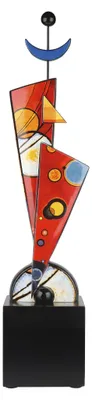 Immagine prodotto di Goebel Figur Kandinsky - Schweres Rot, Porzellan, Bunt, 70 cm, 67075451