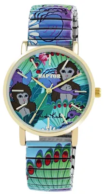 Produktbild von Damenuhr Edelstahl Frida Kahlo Edition Frida Kahlo Edition, Mineralglas