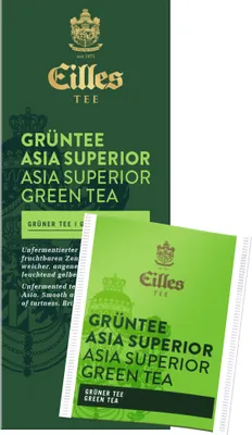 Produktbild von Teebeutel GRÜNTEE ASIA SUPERIOR von Eilles, Sparpack mit 2x25er Box