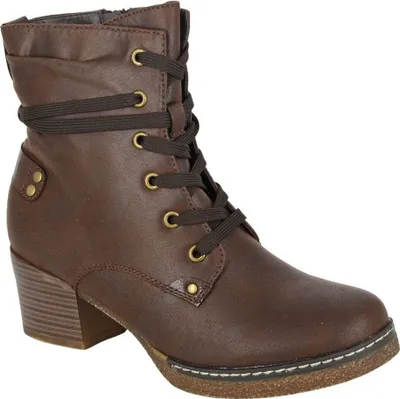 Produktbild von Cipriata - Damen Stiefeletten "Aleandra" DF2491 (39,5 EU) (Dunkelbraun)