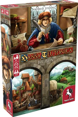 Image de Pegasus Games 55148G - Hansa Teutonica : Big Box
