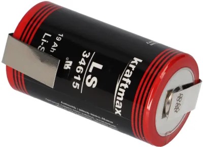 Zdjęcie produktu dla Bateria XCell Lithium 3.6V ER34615 D z przylutowanym znacznikiem Z