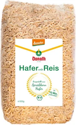 Produktbild von Donath Mühle Demeter Hafer wie Reis -- 500g