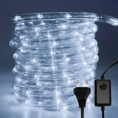 Immagine prodotto di Fiqops LED luce di corda per esterni/interni luci di corda fata 50M bianco freddo