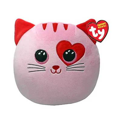 Produktbild von Ty Squish A Boo Knuffelkussen Kat Flirt 31 Cm