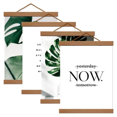 Productafbeelding van Set van 4 magnetische fotolijsten, 20 x 30 cm