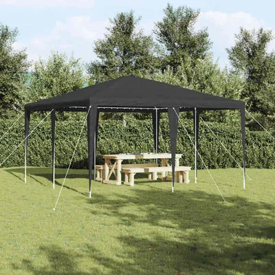 Produktbild von Möbel Partyzelt Anthrazit 4x4 m PE - Pavillons & Partyzelte 42003423