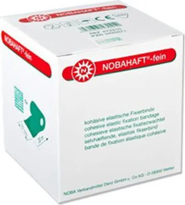 Immagine prodotto di NOBA Benda di fissaggio coesiva fine Nobahaft 20 m x 8 cm verde
