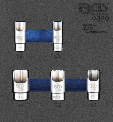 Produktbild von BGS 9089 Spezial-Einsätze für Winkel-Rohrverbinder , 5-tlg.