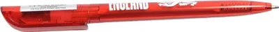 Obrázok produktu pre Anglická futbalová asociácia - vysúvacie biro, erb 100 ks BS4456 (jedna veľkosť) (transparentné/červené/biele)