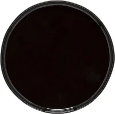 Image de COSTA NOVA Lagoa Eco Gres Assiette plate, noir, ø : 162 mm