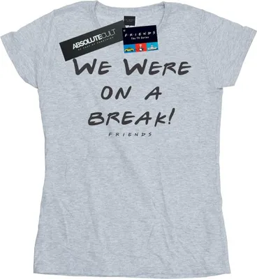 Produktbild von Friends - "We Were On A Break" T-Shirt für Damen BI51207 (L) (Grau)