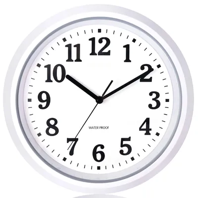 Produktbild von 32 cm Wetterfeste Wanduhr für Außenbereich