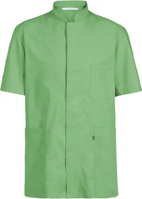 Produktbild von Greiff CARE uni Kasack Kurzarm Regular Fit Lindgrün XL