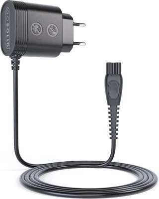 Produktbild von GO SOLID! Ladegerät 8V 0.1A kompatibel mit Philips HQ850 QP2630 QP2530 One Blade