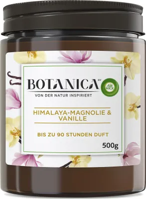 Produktbild von Botanica by Air Wick Duftkerze – Duft: Himalaya-Magnolie und Vanille – Nachhalti