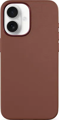 Image de Epico Mag couverture en cuir pour iPhone 16 - Marron