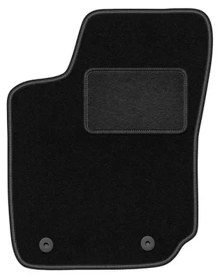 Produktbild von Fahrermatte Velours für Opel Tigra A 1994-2002 (Coupé) – 1-tlg, Schwarz, passgenau – Wielganizator LUX