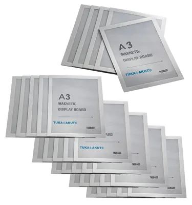 Imagen del producto de TUKA-i-AKUT 30st. Marcos informativos autoadhesivos con cierre magnético, tipo "pocket"
