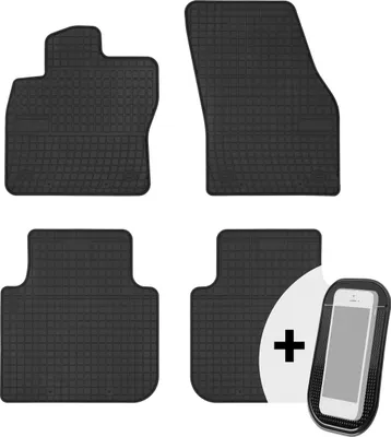 Immagine prodotto di Tappetini in gomma per auto Tappetini per auto su misura set da 4 pezzi - adatto per Skoda Kodiaq dal 2017