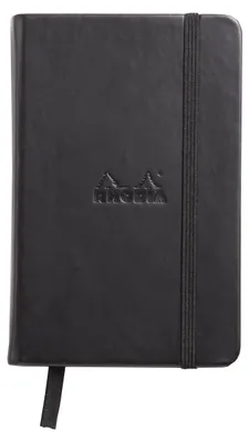 Produktbild von Rhodia Webnotebook Rhodia A6 96 Blatt blanko 90g - Schwarz 118079C
