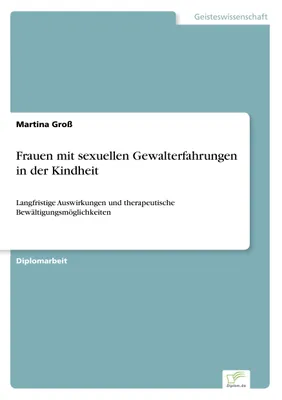 Produktbild von Frauen mit sexuellen Gewalterfahrungen in der Kindheit