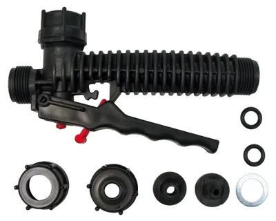 Image de Kit de seringue à piston manuel, modèle 49440, couleur noire, dimensions : 21 x 11 x 4 cm
