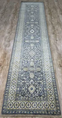 Produktbild von Teppich ZIEGLER-ORIGINAL | Farbe: Grau; Größe: 85x368 cm | strapazierfähig und leicht zu reinigen | Wohnzimmer | Schlafzimmer