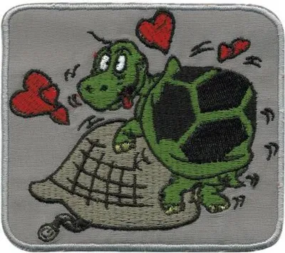 Produktbild von AUFNÄHER Patches Applikation - Schildkröte - 00822 Gr. ca. 9cm x 7,5cm